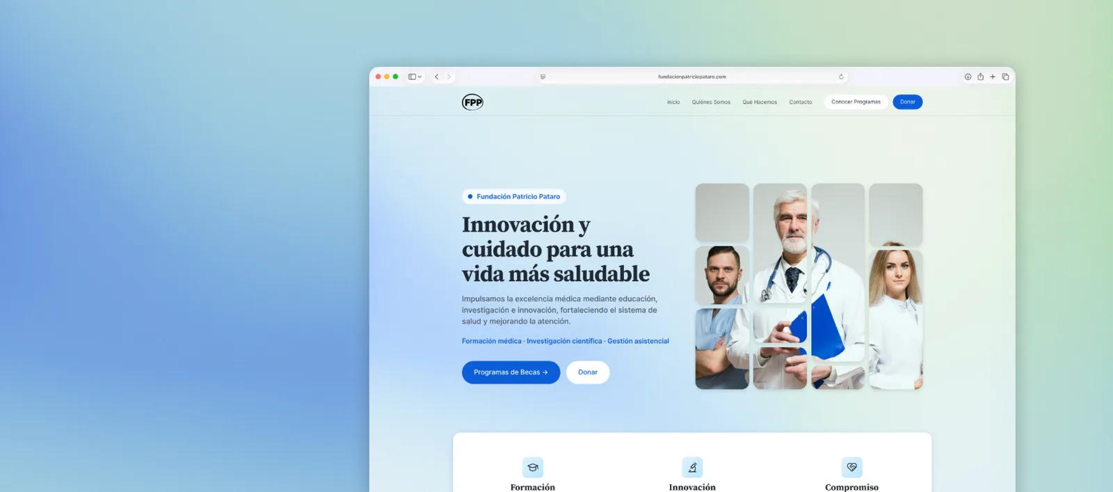 Foundation Website Design cover
